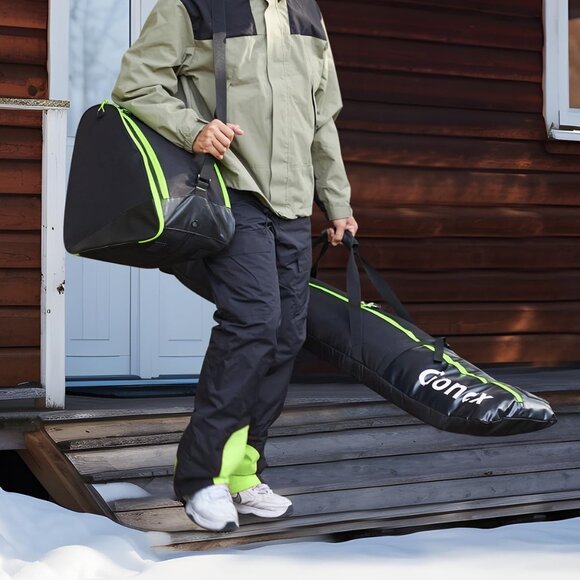 NEW Padded Ski Bag + Boot Bag Combo - Picture 6 of 11
